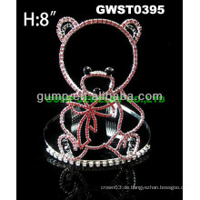 Billig Rhinestone Bär Tiara Krone -GWST0395